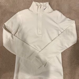 Nike dryfit half zip up!